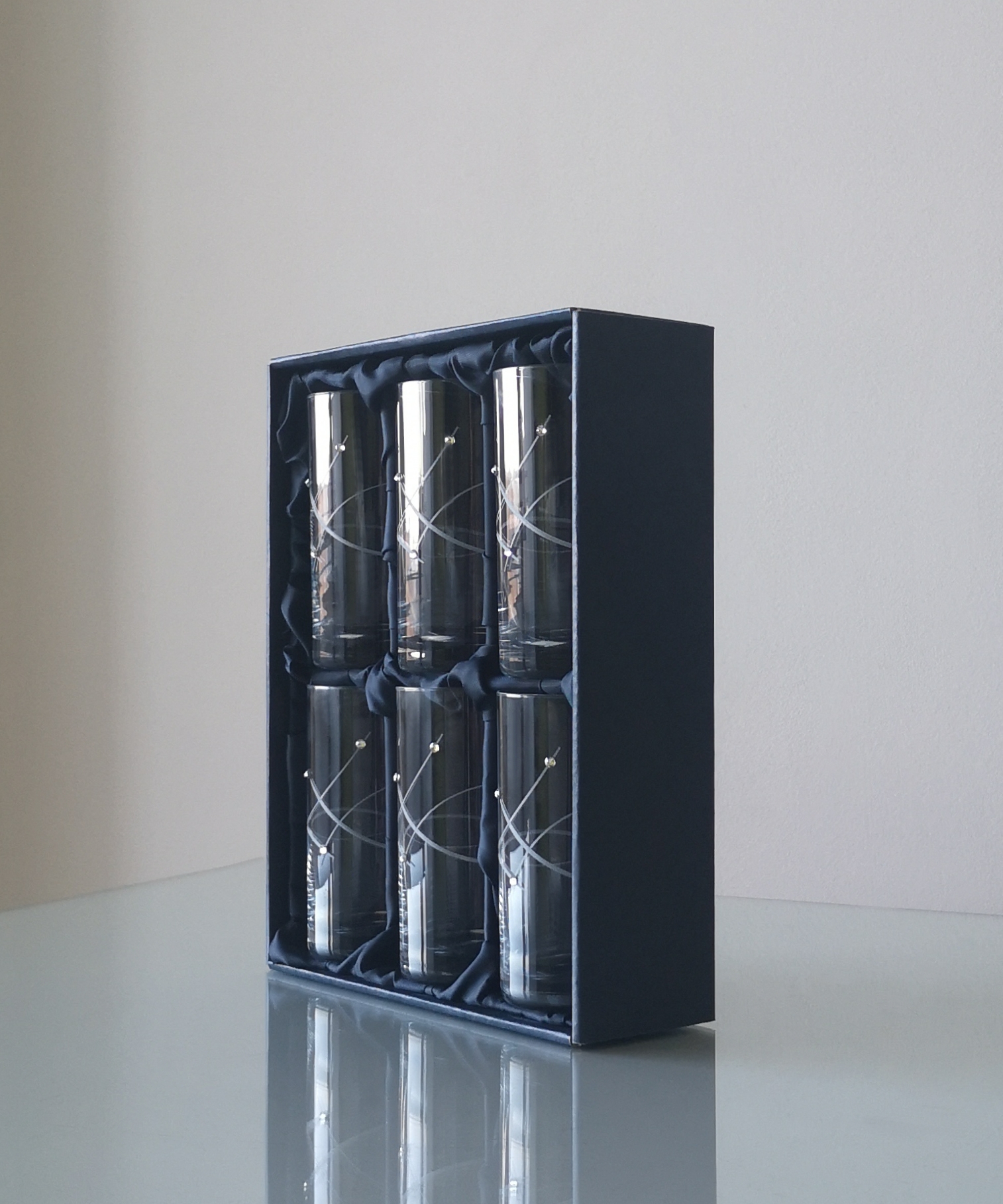 Lines Gradim crystals, pohár HB 240 ml, 6 ks – Obrázok 2