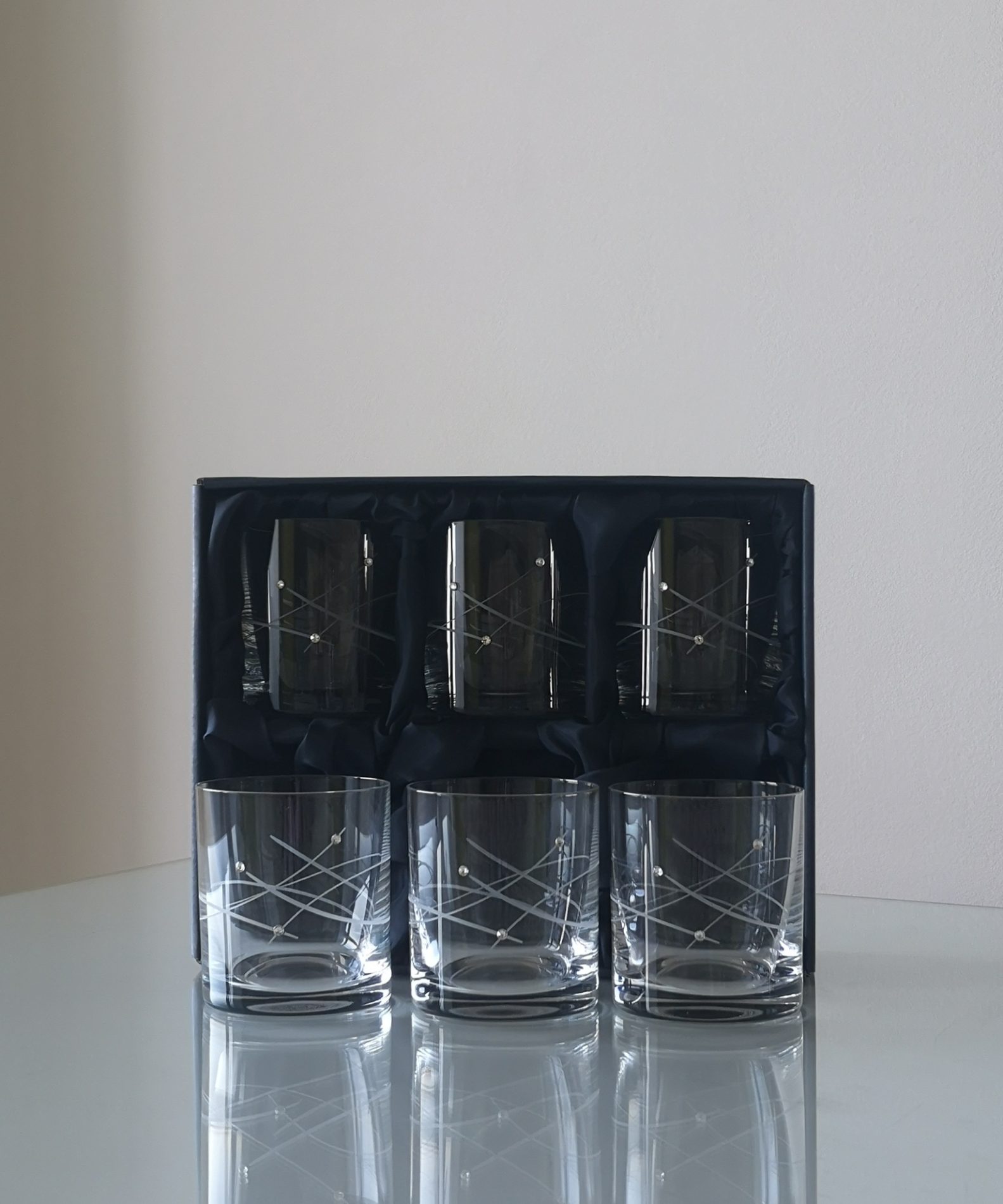 Lines Gradim crystals, pohár OF 280 ml, 6 ks