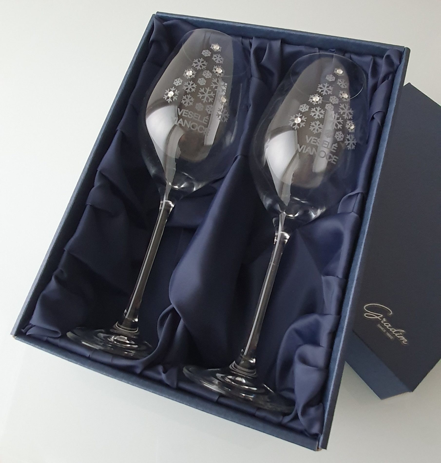 Veselé Vianoce Gradim crystals, víno 360 ml, 2 ks – Obrázok 3