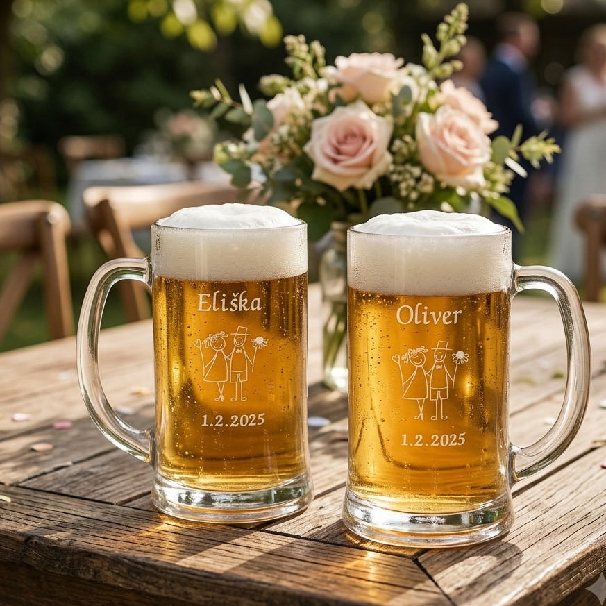 Folk Gradim crystals, pivo krígel 500 ml – Obrázok 2