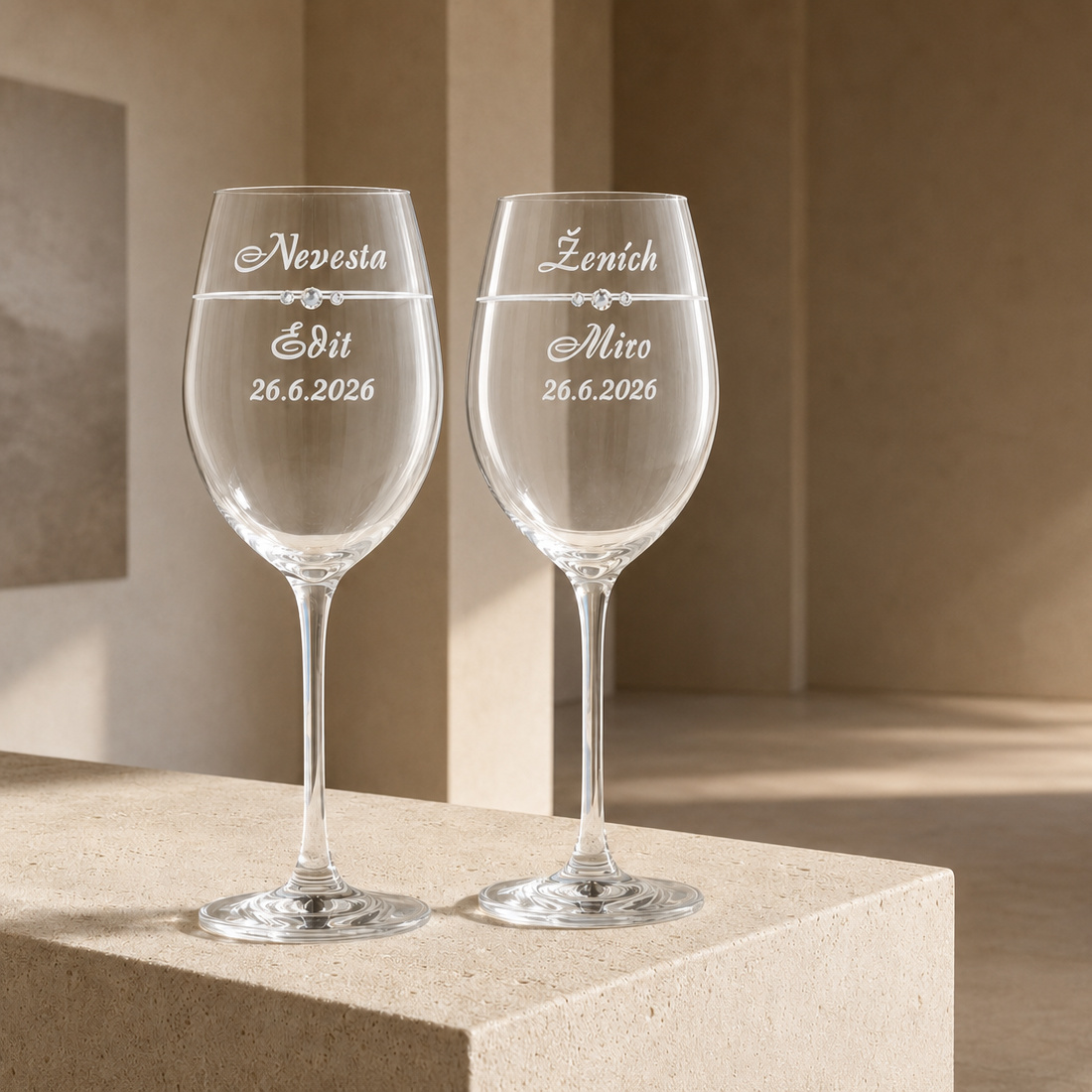 Romance Gradim crystals, víno 400 ml – Obrázok 2
